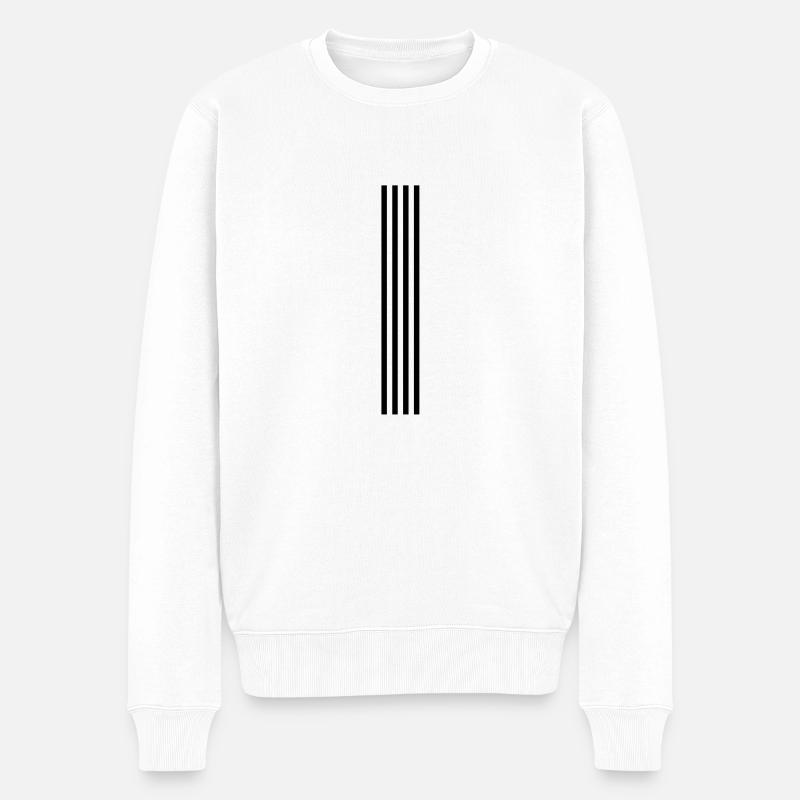 skidmarks - Pull Premium bio Homme - blanc
