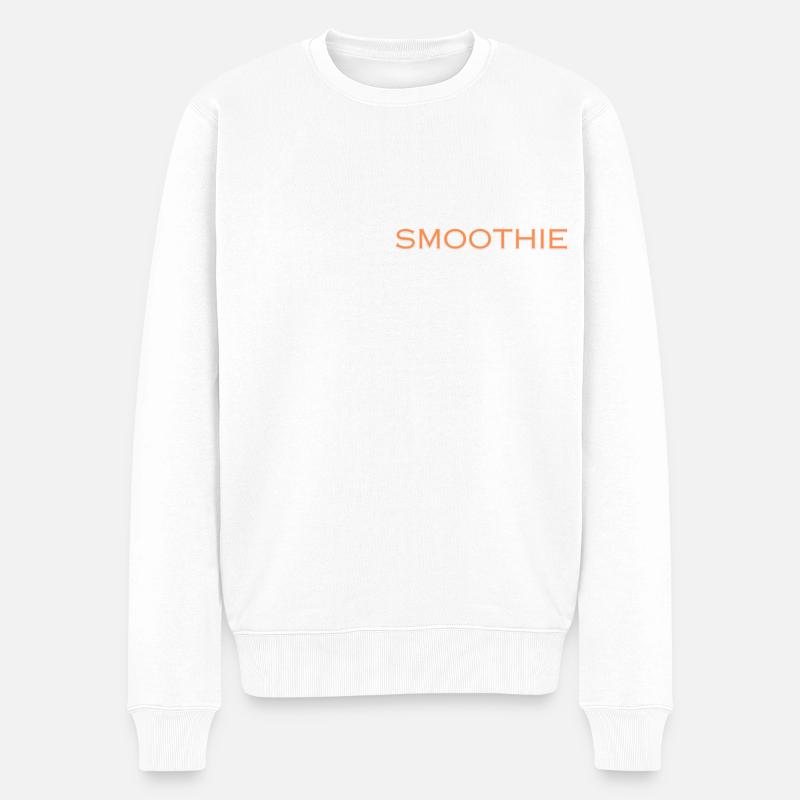SMOOTHIE - Pull Premium bio Homme - blanc