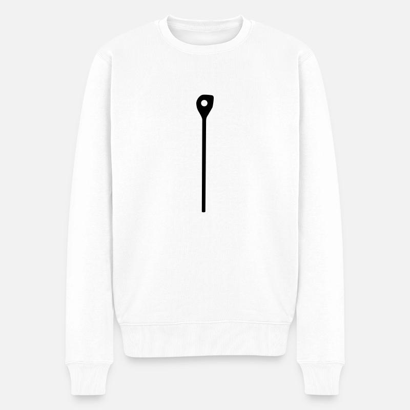 Kochloeffel - Pull Premium bio Homme - blanc