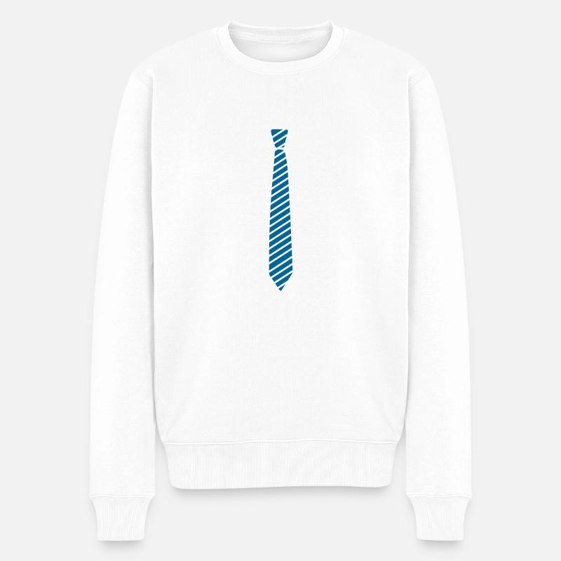 attacher - Pull Premium bio Homme - blanc