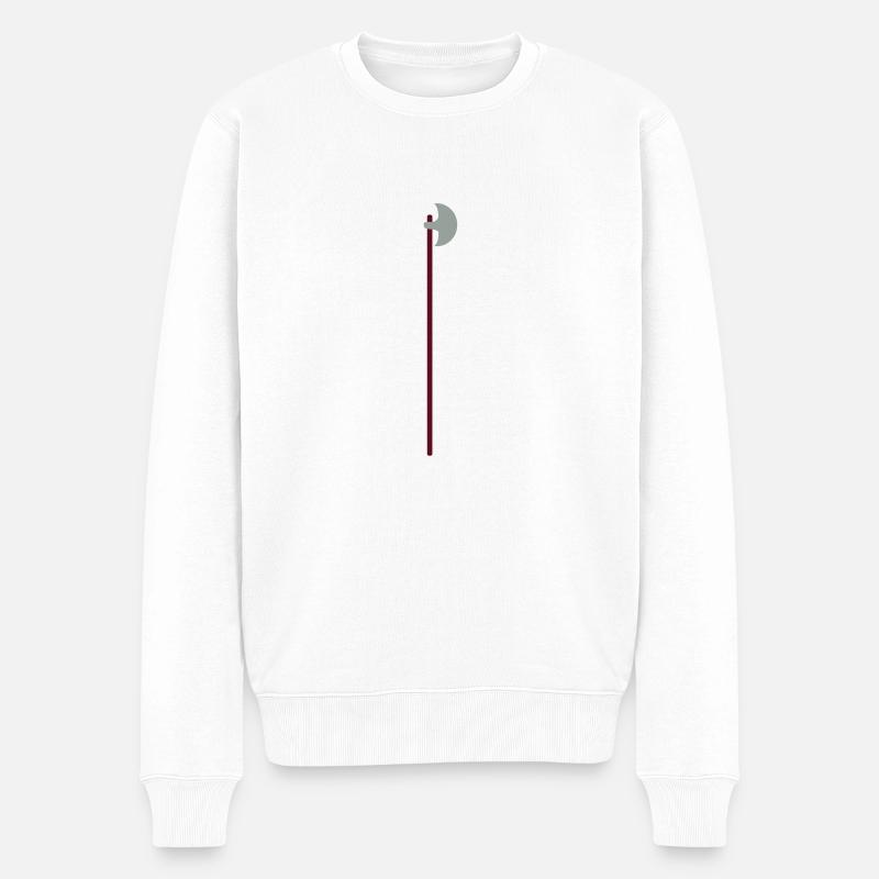 Lance - Pull Premium bio Homme - blanc