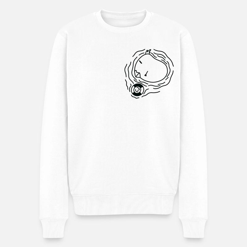 Anti-Zoo Five - Männer Premium Bio Pullover - Weiß