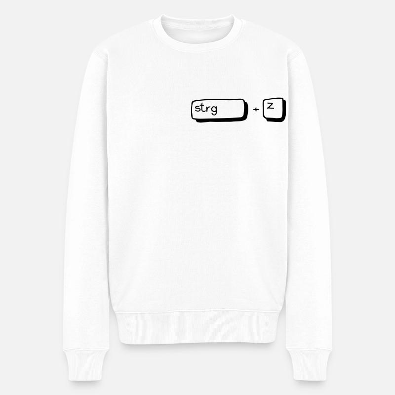 ctrl + Z - Pull Premium bio Homme - blanc