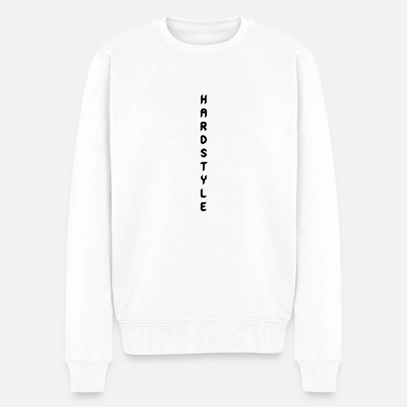 hardstyle - Pull Premium bio Homme - blanc