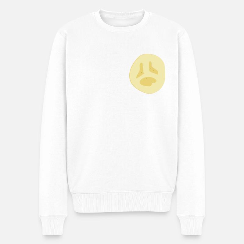 Fruits - Banane - Pull Premium bio Homme - blanc