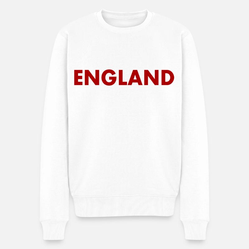 angleterre - Pull Premium bio Homme - blanc