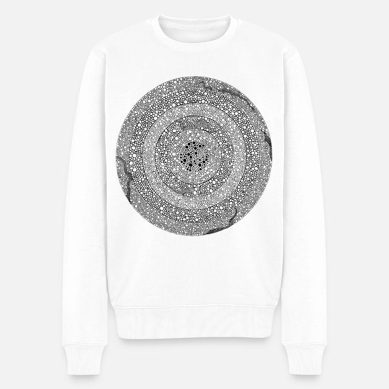 Modèle 7 - Pull Premium bio Homme - blanc