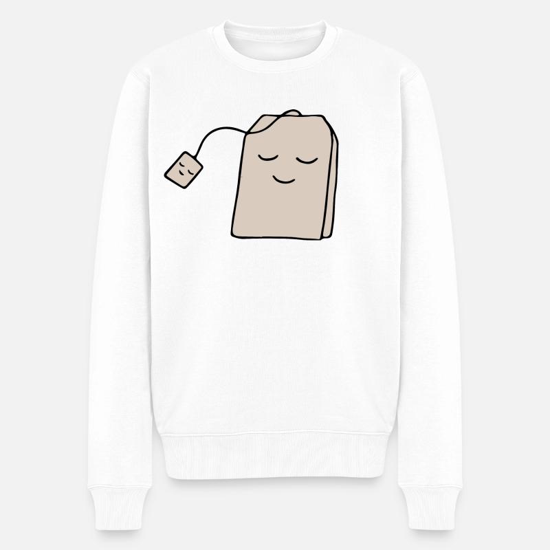 Thé gaphic - Pull Premium bio Homme - blanc