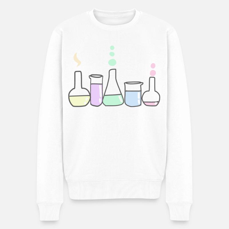 Chimie Science Chimiste - Pull Premium bio Homme - blanc