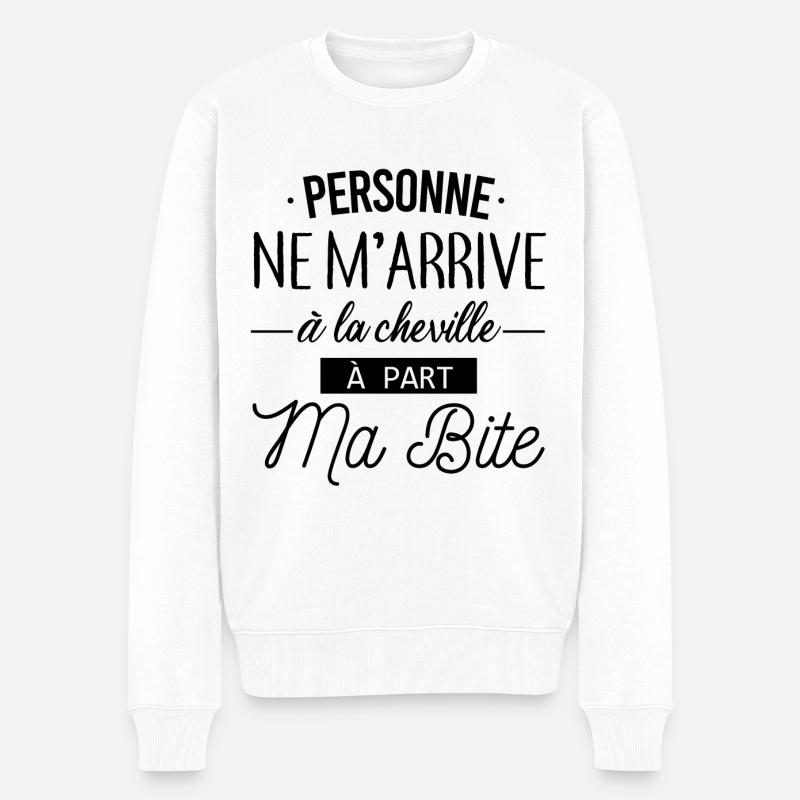 à part ma bite - Pull Premium bio Homme - blanc