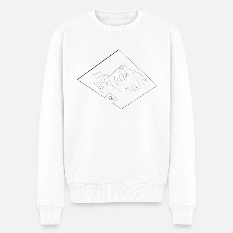 K2 - Pull Premium bio Homme - blanc