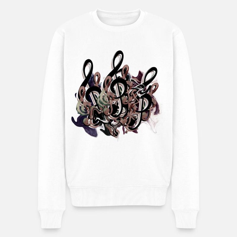 Clé - Pull Premium bio Homme - blanc
