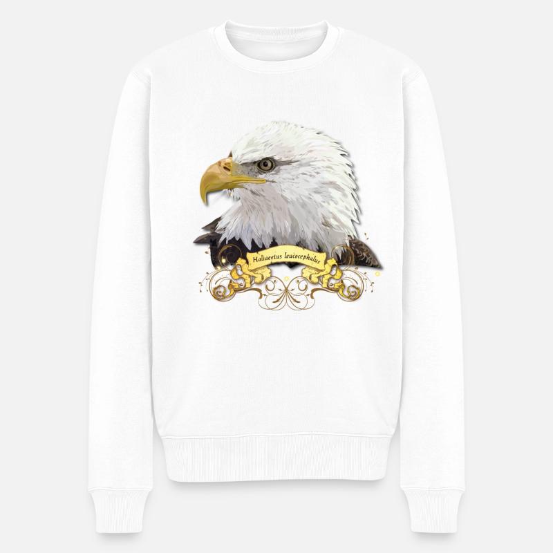 Pigargo américain - Pull Premium bio Homme - blanc