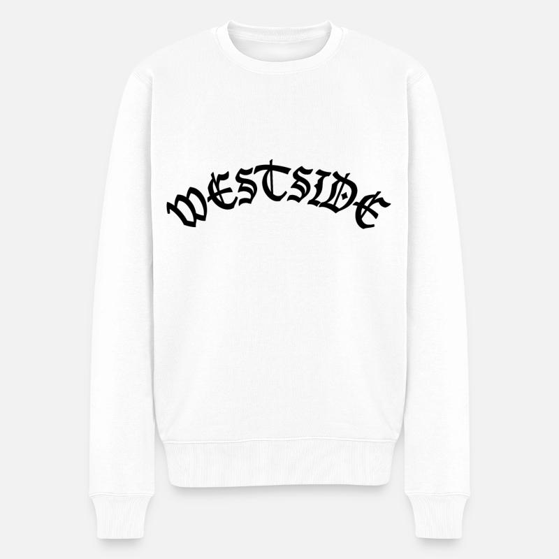 CÔTÉ OUEST - Pull Premium bio Homme - blanc