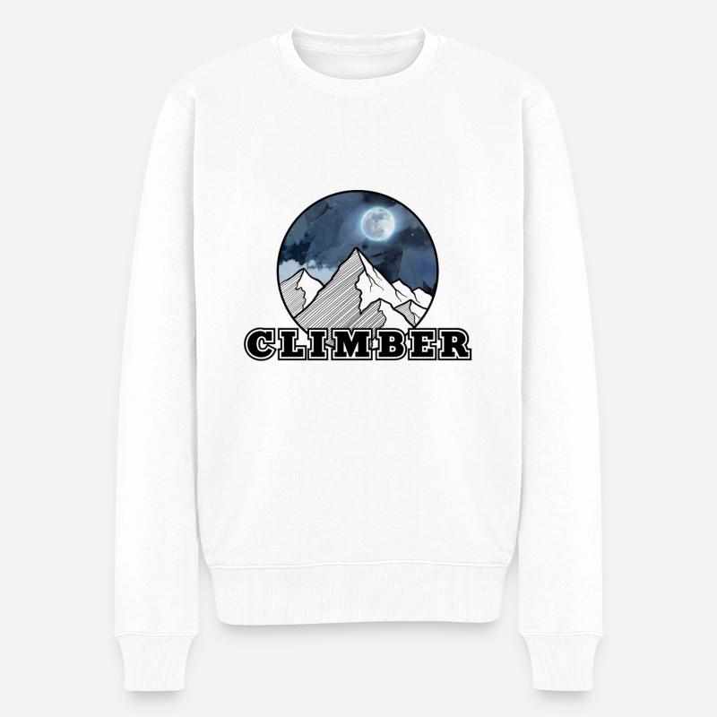 Escalade - Pull Premium bio Homme - blanc