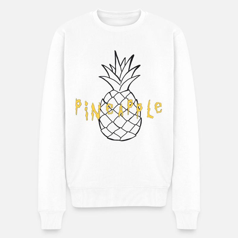 pineapple - Pull Premium bio Homme - blanc