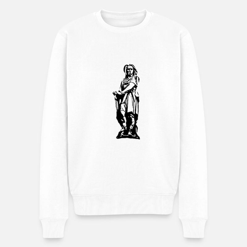 Vercingétorix 1 - Pull Premium bio Homme - blanc