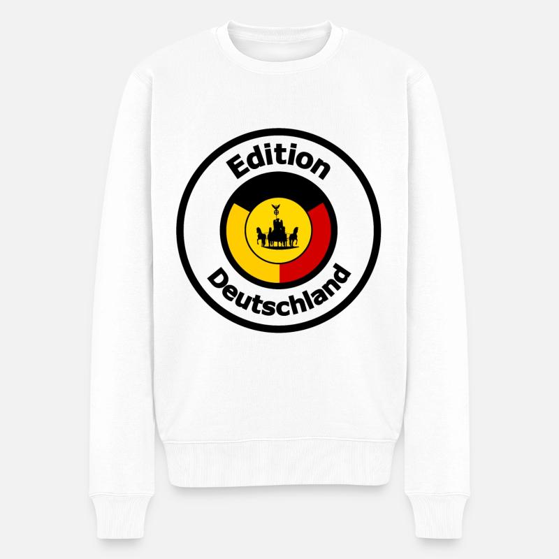 L’édition Allemagne - Pull Premium bio Homme - blanc