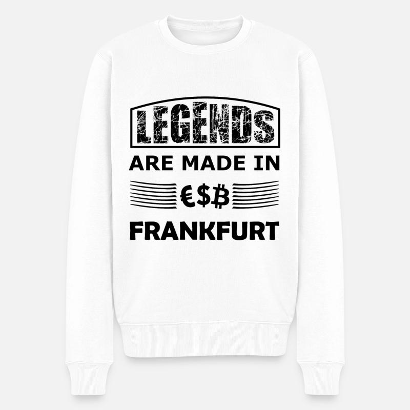 Légendes de Francfort - Pull Premium bio Homme - blanc