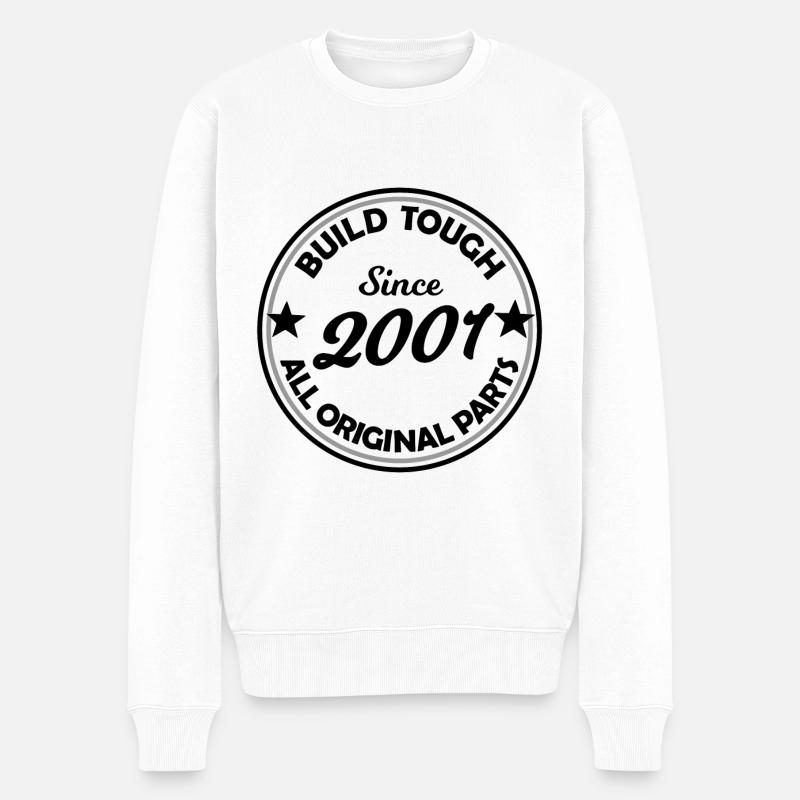 Fabriqué en 2001 - Pull Premium bio Homme - blanc