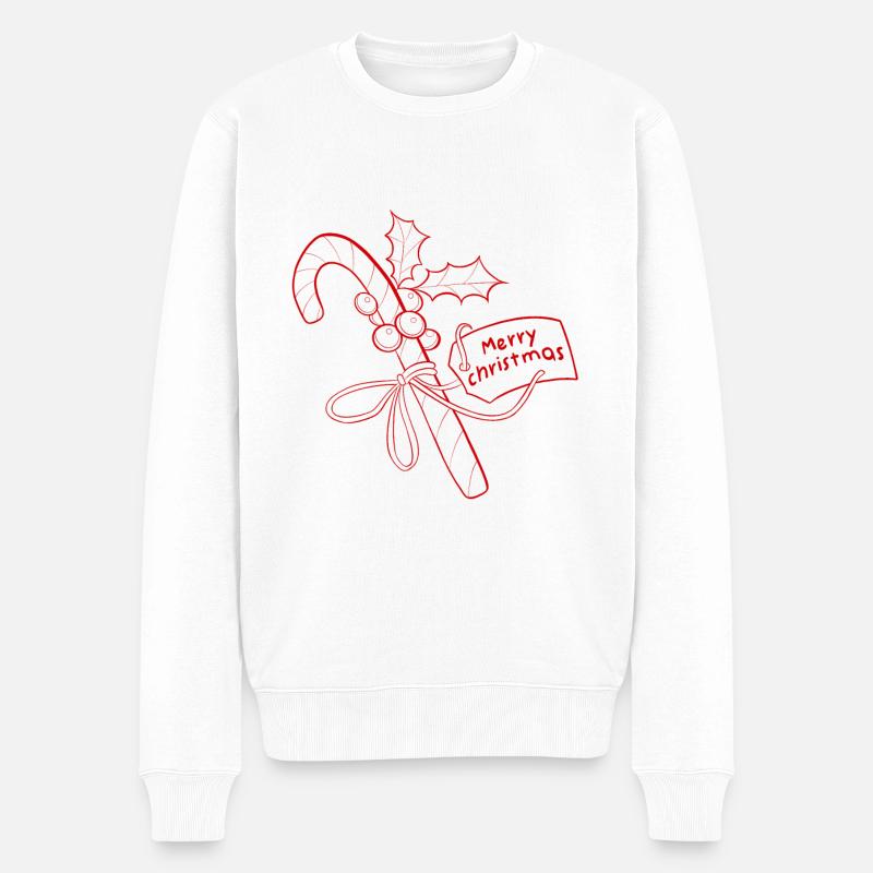 Merry christmas - Pull Premium bio Homme - blanc