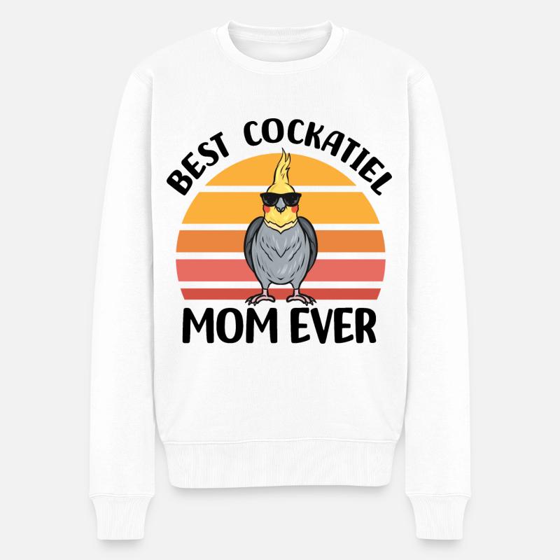 Calopsitte - Pull Premium bio Homme - blanc