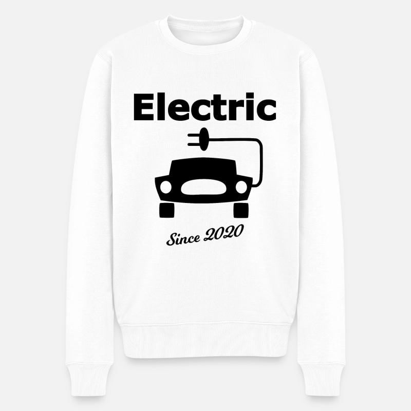 Les voitures de 2020 - Pull Premium bio Homme - blanc