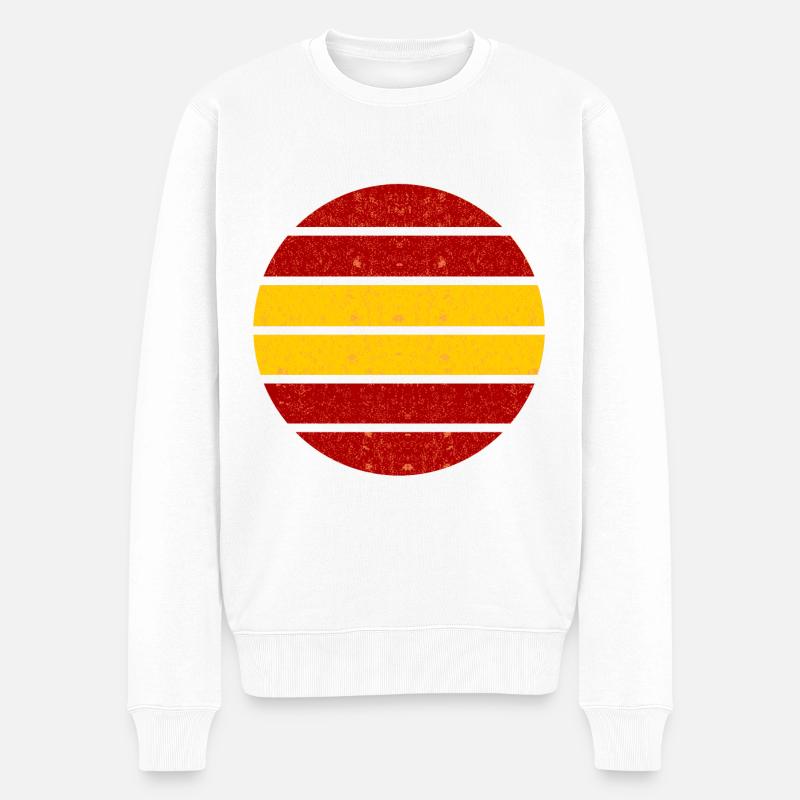 Die Spanier - Männer Premium Bio Pullover - Weiß