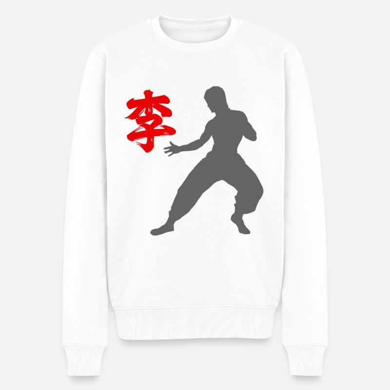 Kung Fu - Pull Premium bio Homme - blanc