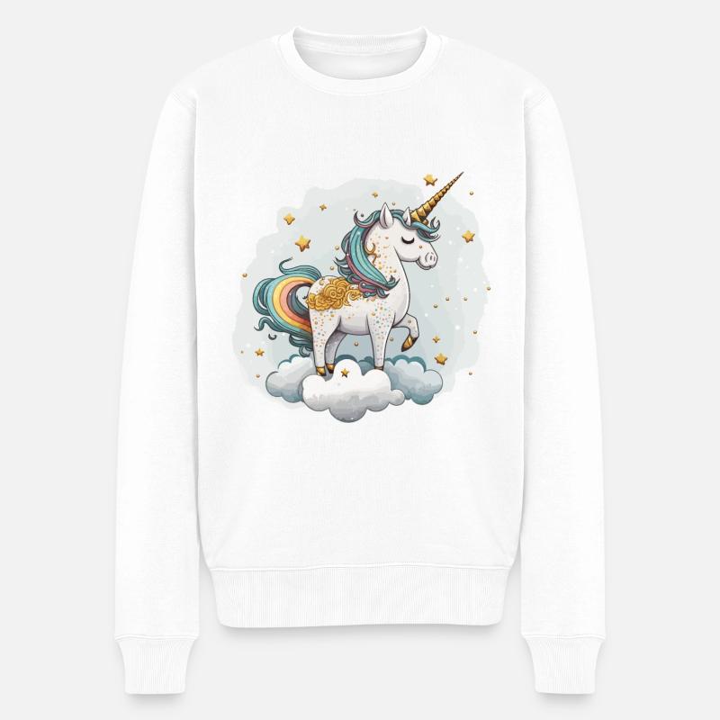 Rêve d’or - Pull Premium bio Homme - blanc