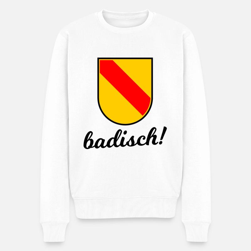 Das Großherzogtum Baden - Männer Premium Bio Pullover - Weiß