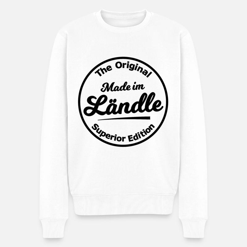 Fabriqué dans le Ländle - Pull Premium bio Homme - blanc