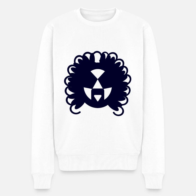 Mein Stil ist einzigartig - Männer Premium Bio Pullover - Weiß