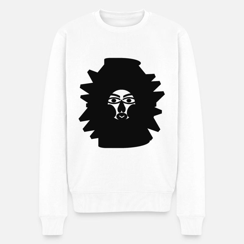 Mon ange - Pull Premium bio Homme - blanc