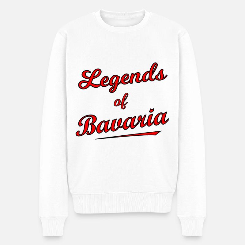 Les légendes de Bavière - Pull Premium bio Homme - blanc
