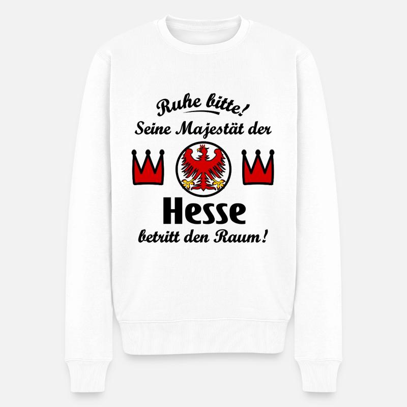 Le roi de Hesse - Pull Premium bio Homme - blanc