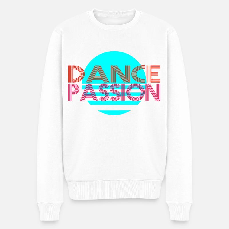 Dance - Pull Premium bio Homme - blanc