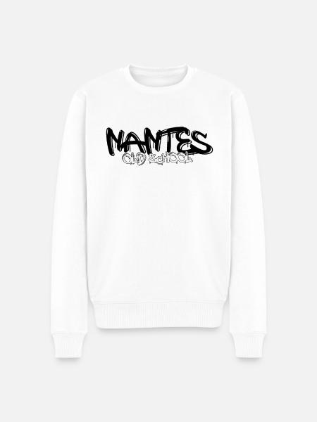 nantes - Pull Premium bio Homme - blanc
