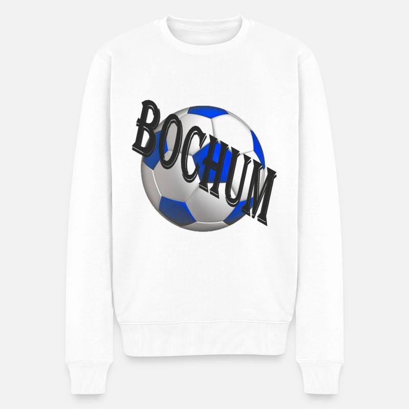 Bochum Design - Pull Premium bio Homme - blanc