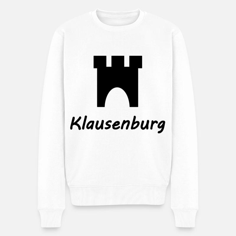 Logement à Cluj-Napoca - Pull Premium bio Homme - blanc