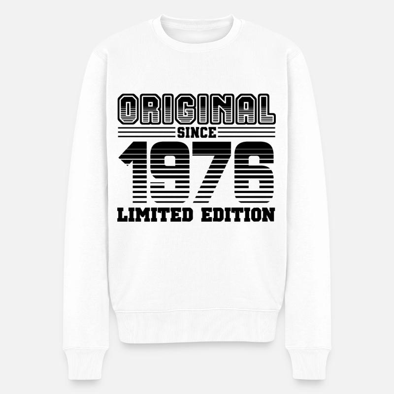 1976 - Pull Premium bio Homme - blanc