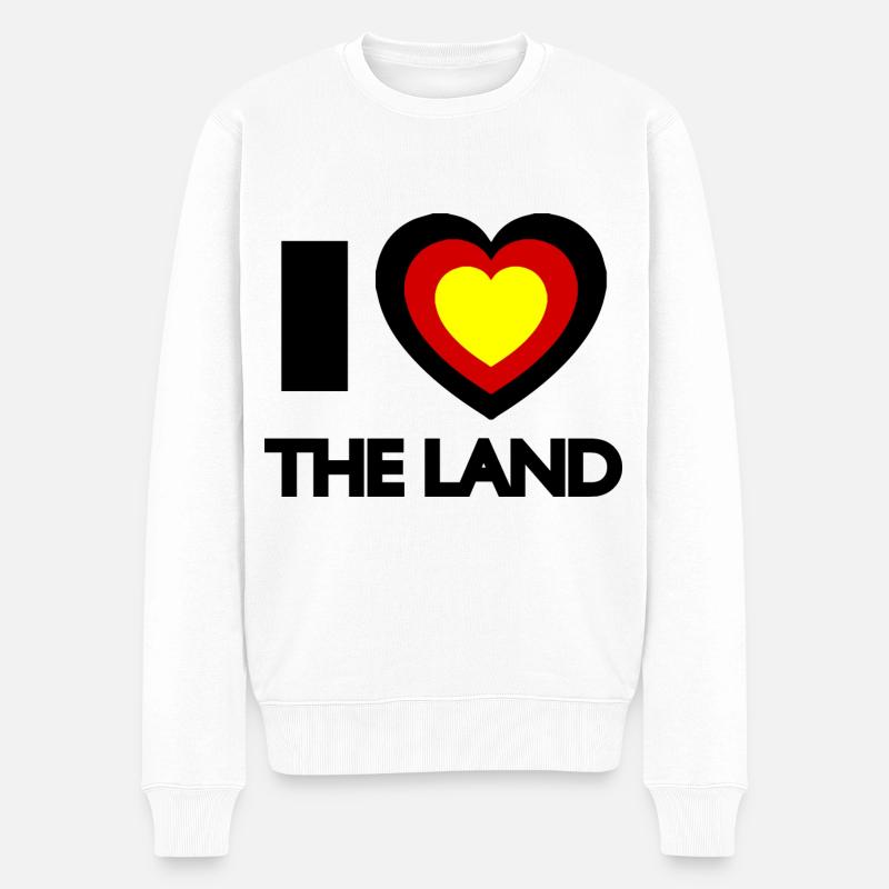 Les Allemands - Pull Premium bio Homme - blanc
