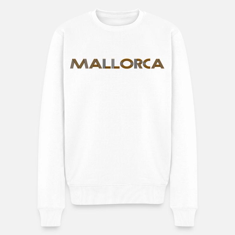 Majorque - Pull Premium bio Homme - blanc
