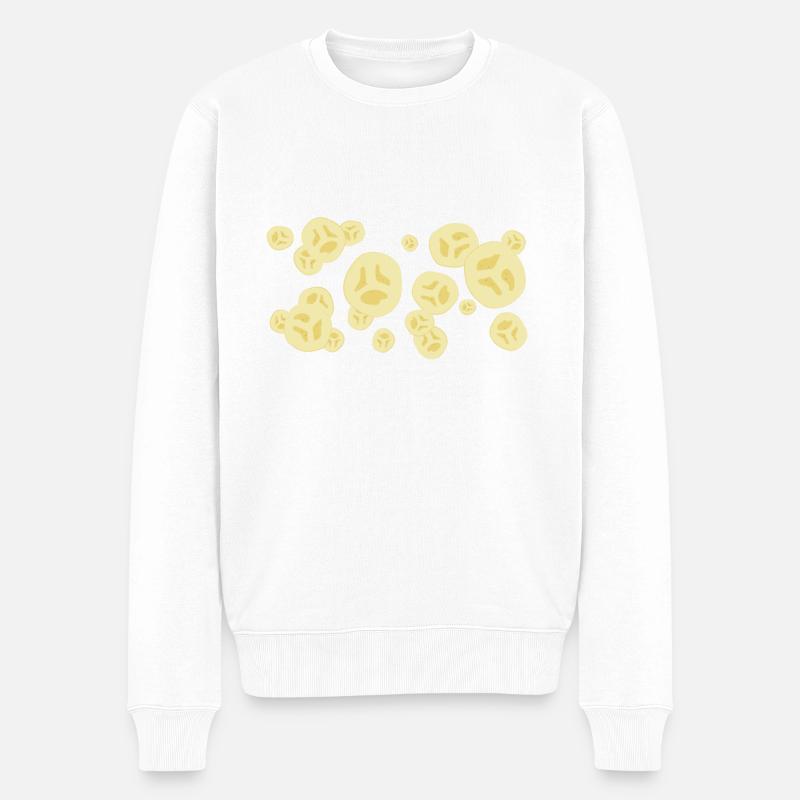 Le parfum de la banane - Pull Premium bio Homme - blanc