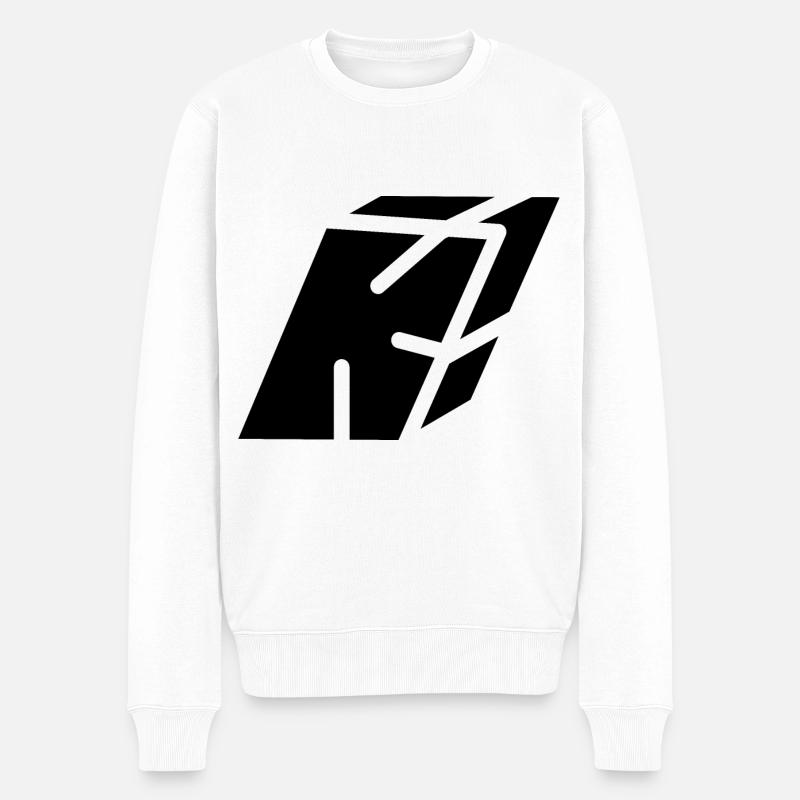 Résumé K lettre - Pull Premium bio Homme - blanc