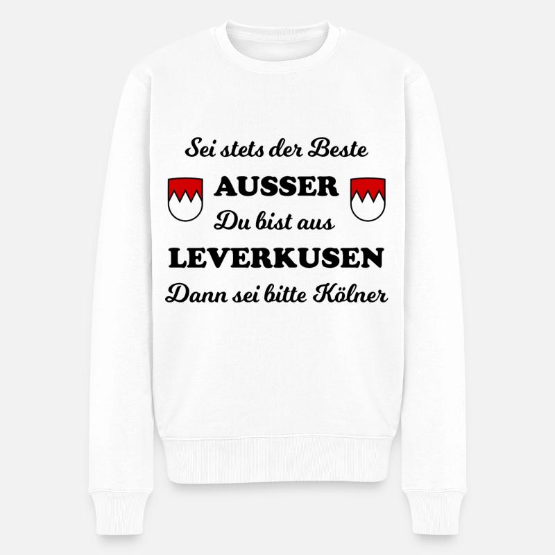 Les incontournables de : Kölle - Pull Premium bio Homme - blanc