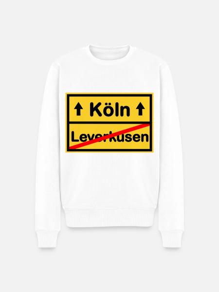 Nummer eins Köln - Männer Premium Bio Pullover - Weiß