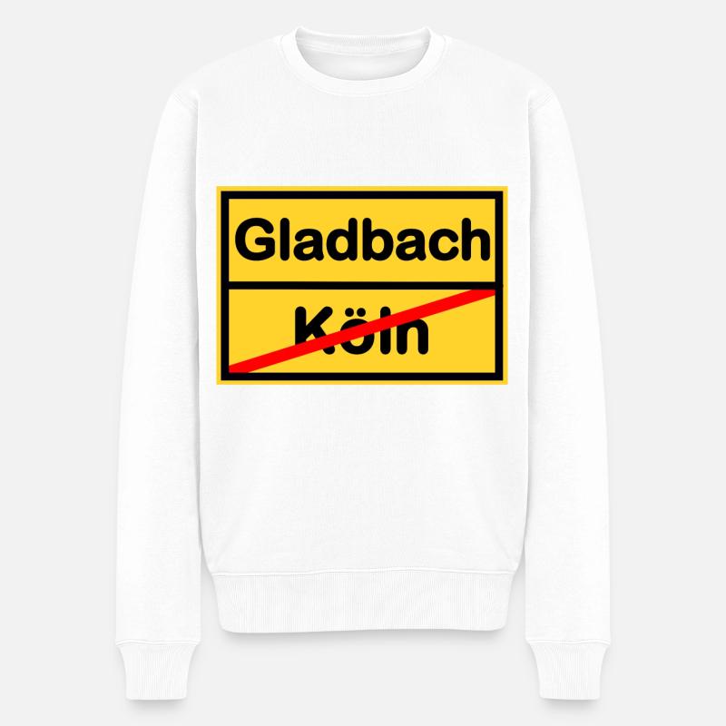 Les supporters arrivent - Pull Premium bio Homme - blanc
