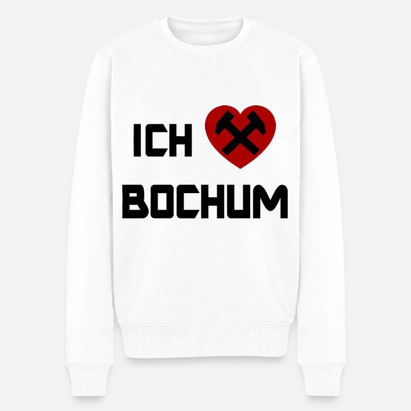 Les supporters de Bochum - Pull Premium bio Homme - blanc