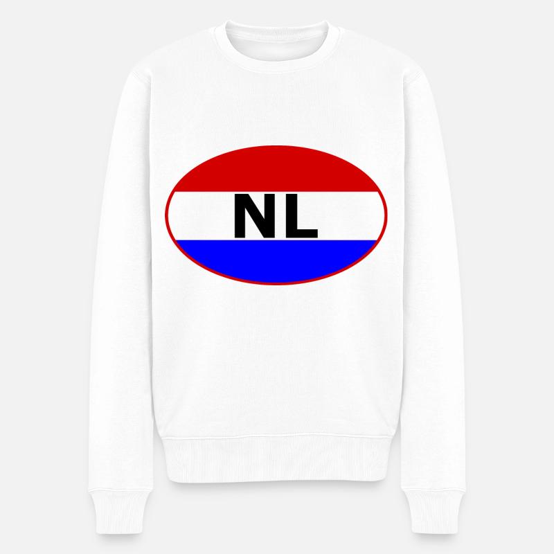 Les supporters des Pays-Bas - Pull Premium bio Homme - blanc